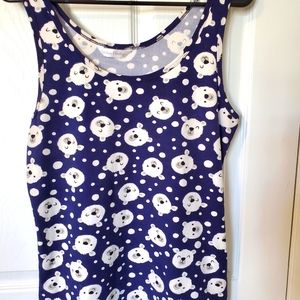 Polar bear tank top